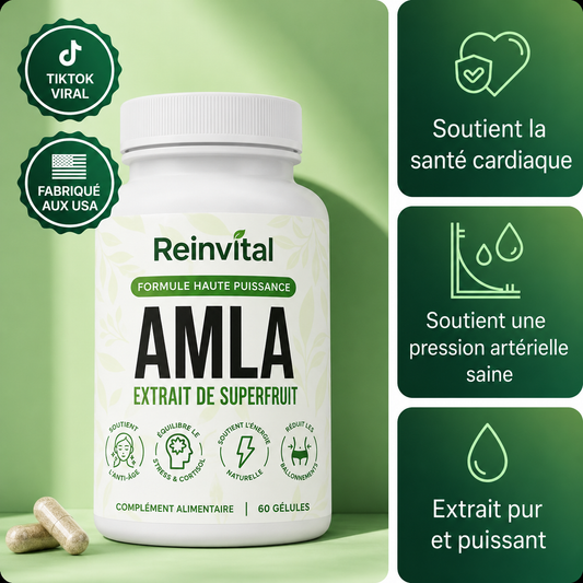 Reinvital Amla – Der Superfrucht-Extrakt: Kreislauf, Herz & Vitalität