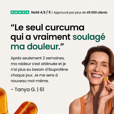 Curcuma Curcumine 1000 mg — 95% Curcuminoïdes, Poivre Noir & MCT