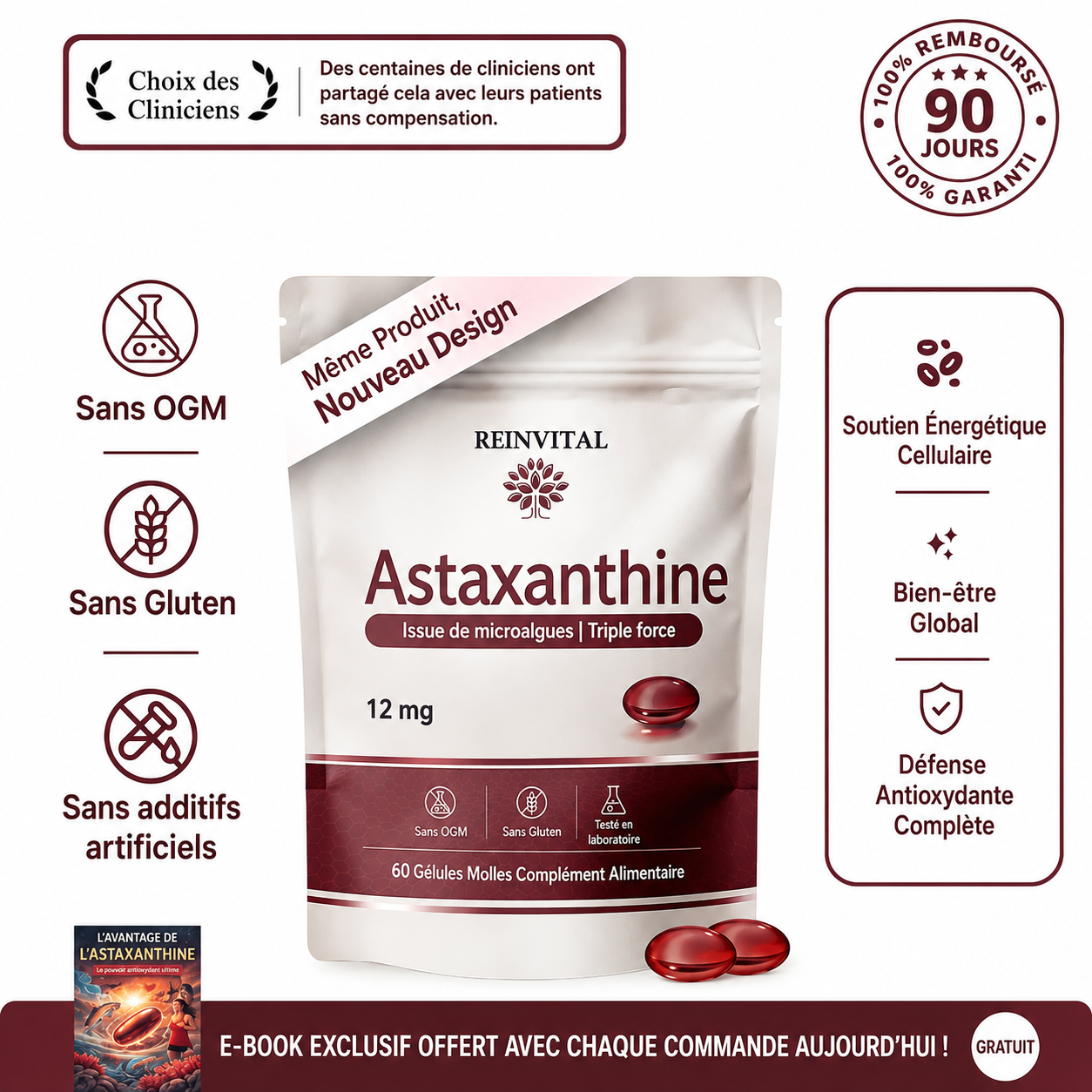Reinvital Astaxanthine Fort