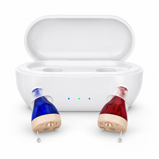 Reinvital™ Pro CIC – Aides auditives rechargeables invisibles (Paire)